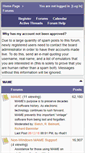 Mobile Screenshot of forums.bannister.org