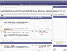 Tablet Screenshot of forums.bannister.org